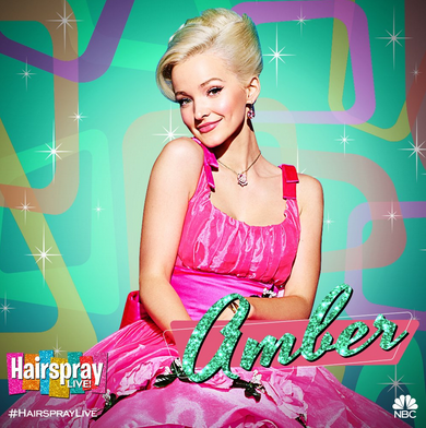 Dove Cameron as Amber Von Tussle in Hairspray Live