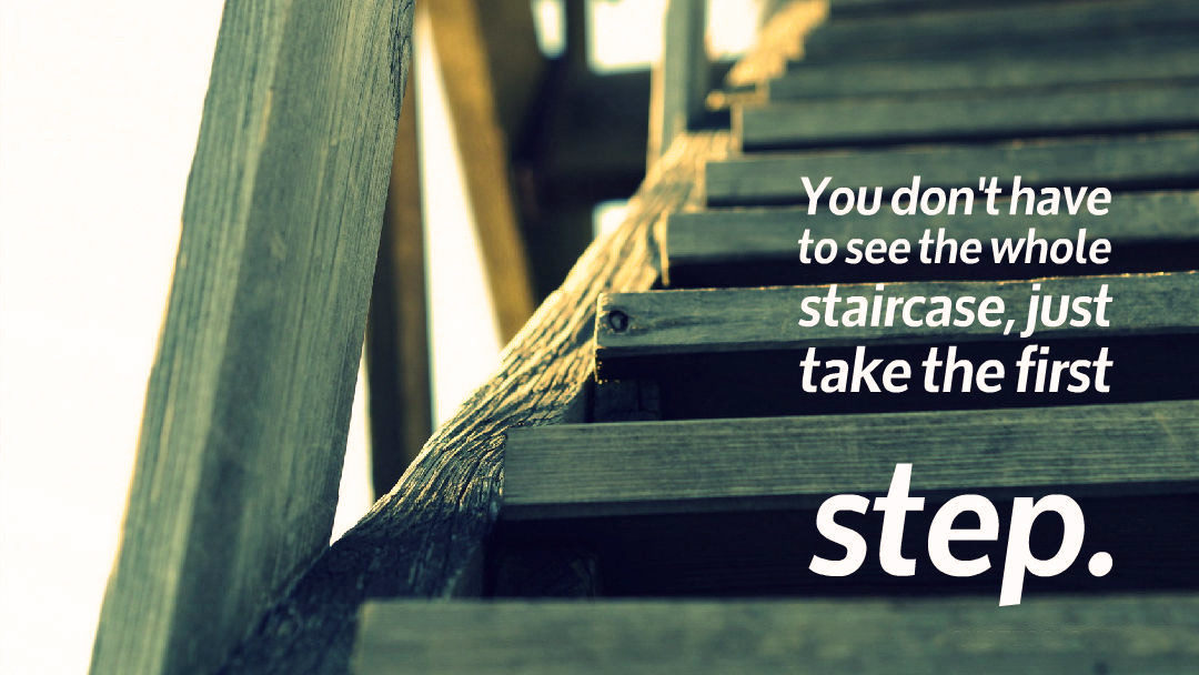 On Seeing the Whole Staircase: Faith and Perseverance